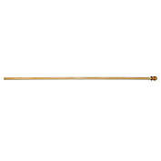 Super Tough 5 ft wood pole with finial
