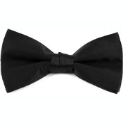 Boxed Boy&#39;s Poly Satin Clip On Bow Ties