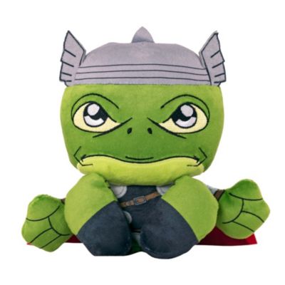 Bleacher Creatures Marvel Frog Thor 8&quot; Kuricha Sitting Plush - Soft Chibi Inspired Toy