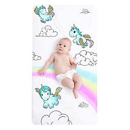 JumpOff Jo Fitted Crib Sheet, Cotton Crib Sheet for Standard Sized Crib Mattresses, Hypoallergenic and Breathable, 28