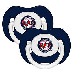 BabyFanatic Pacifier 2-Pack - MLB Minnesota Twins - Officially Licensed League Gear