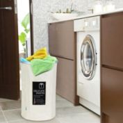 Kitcheniva Laundry Hamper Basket Clothes Storage Organizer with Wheels Large