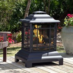 Koschuta Rectangle Pagoda Patio Fireplace