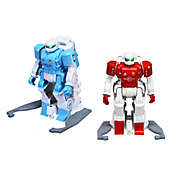 Slickblue 2 Pieces Remote Control Rechargeable Battery Soccer Robots