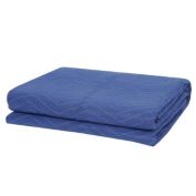 Infinity Merch 12-Pack 80&quot;x72&quot; Heavy Duty Moving Blankets in Blue