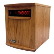 Sunheat International Amish Hand Crafted SUNHEAT Infrared Heater - Nebraska Oak