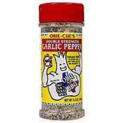 Obie Cue&#39;s Garlic Pepper Seasoning Double Strength No MSG Sugar or Gluten 5.4 Oz