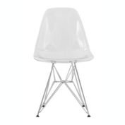 LeisureMod Cresco Molded Eiffel Side Chair