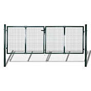 Home Life Boutique Garden Mesh Gate Fence Door Wall Grille 113.8" x 29.5" / 120.5" x 49.2"