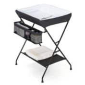 Slickblue Black Folding  Wide Nursery Diaper Baby  Changing Table