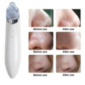 Glam Hobby Electric Facial Skin Care Pore Blackhead Cleaner, White