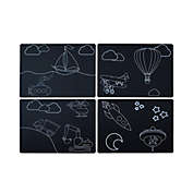 Imagination Starters 8.5&quot; x 12&quot; Themed Chalkboard Placemats - Set of 4 (Transportation)