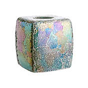 Mosaic Glass Tissue Holder Decorative Tissue Cover Square Box (Multi