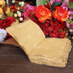 Cottage Handicraft, Vintage Leather Journal - 4094