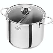 Ballarini 8-qt Stainless Steel Pasta Pot with Lid and Strainers