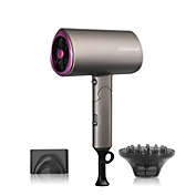 Necano, Hair Dryer 1200W Home Hair Blower Hot Cold Wind 3 Speeds Adjustable with Concentrator Nozzle Portable Hair Styling Tool