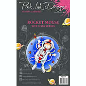 Pink Ink Designs Rocket Mouse A7 Clear Stamp