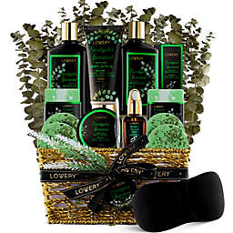 Eucalyptus Spearmint Bath Set - Luxury Aromatherapy Home Spa Set - 17 Piece