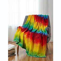 Kate Aurora Pride Rainbow Ultra Soft & Plush Oversized Accent Throw Blanket - 50 in. W x 70 in. L