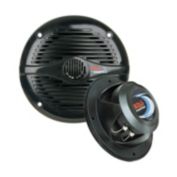 Boss Audio MR50B 5.25" Round Marine Boat Speakers Pair Black