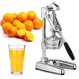 Zulay Kitchen Premium Manual Citrus Juicer and Orange Squeezer - Large Rustic Copper Finish