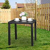 Inq Boutique 19*19*18" Fashionable and Simple Wrought Iron Side Table
