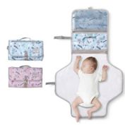 Sunveno Foldable Baby Changing Pad Portable Waterproof infant Diaper storage Travel Changing Mat