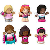 Little People Barbie Figure Bundle 6 Pack