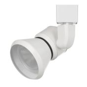 Saltoro Sherpi 10W Integrated LED Metal Track Fixture with Cone Head, White-