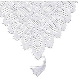 Juvale Lace Table Cloth Runner, 13 x 45 in, White