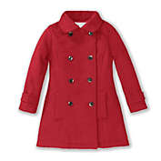 Hope & Henry Girls&#39; Dressy Pleated Back Coat (Red, 3)