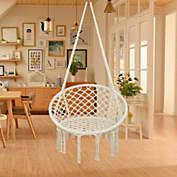 Kitcheniva Hanging Cotton Rope Macrame Hammock Chair Swing