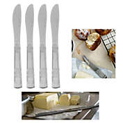 Kitcheniva 4-Piece Dinner Butter Knife Flatware Set
