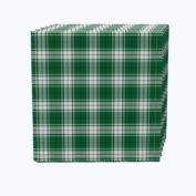 Fabric Textile Products, Inc. Napkin Set of 4, 100% Cotton, 20x20", Christmas Green Plaid