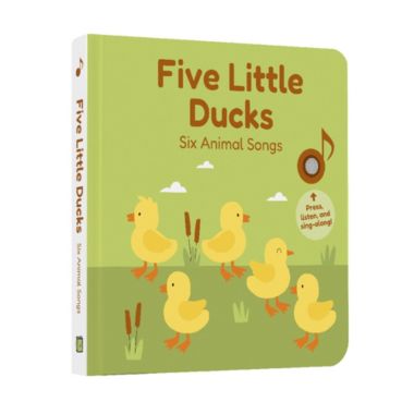 Five Little Ducks Nursery Rhymes Book for infants and babies Sound Books for Toddlers 1-3 Musical books for toddlers Sound book for toddler Sing Along Books Talking Music books with sound. View a larger version of this product image.