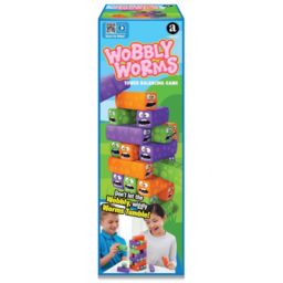 Wobbly Worms Tower Balancing Game