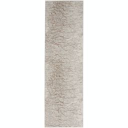 Inspire Me! Home Decor Metallic Abstract Indoor Area Rug Grey Mocha 2'2\