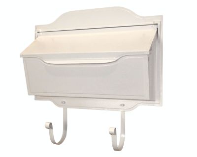 Special Lite Products SHC-1002-WH Contemporary Horizontal Mailbox - White