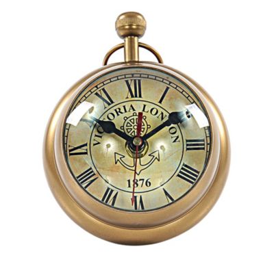 Old Modern Handicrafts Antique Paper Weight Collectible Clock