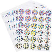 Juvale Holographic Scratch-Off Stickers for Wedding Games, Fundraisers (1 In, 510 Pack)