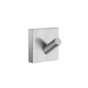 Smedbo House Sngl Towel Hook Brushed Chrome
