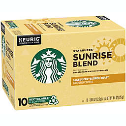 Starbucks Blonde Sunrise Blend Limited Edition Coffee K-Cups, 10 CT