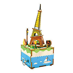 DIY 3D Music Box Puzzle - Romantic Eiffel - 41pcs