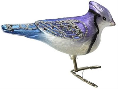 ROMANTIC SONGBIRD PASTEL COLOR BIRD OLD WORLD CHRISTMAS GLASS ORNAMENT NWT 16106 