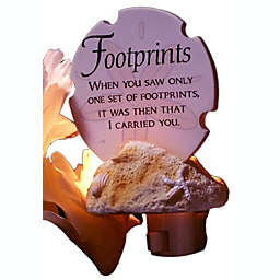 Iwgac Footprints in the Sand Poem Night Light Gift