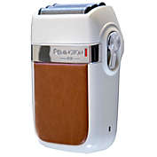 Remington Heritage Series Foil Electric Shaver for Wet or Dry Use, Brown/White, HF9100