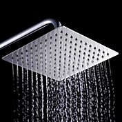 Kitcheniva 8-inch Square Rainfall Stainless Steel Shower Head