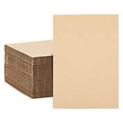 Juvale Corrugated Cardboard Divider Sheets, 7x10 Backing Board for Shipping Supplies (50 Pack)