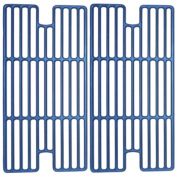 Contemporary Home Living 2pc Matte Cast Iron Cooking Grid for Backyard Gas Grills 17"