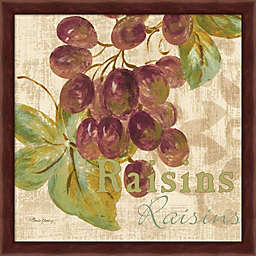 Metaverse Art Rustic Fruit II by Pamela Gladding 13-Inch x 13-Inch Framed Wall Art